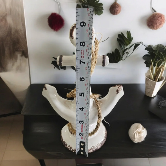 ☃️Host Picked☃️ Vintage Ceramic Nautica Anchor with  Rope - Picture 5 of 6